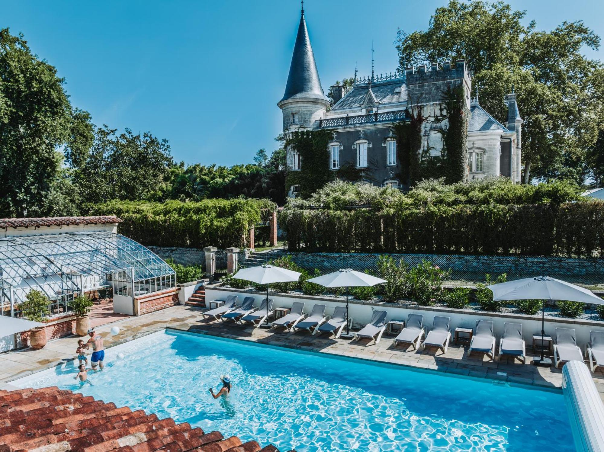 Chateau Belle Epoque - Chambres D'Hotes & Gites Linxe Екстер'єр фото